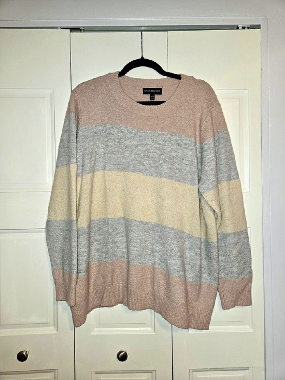 Lane Bryant Color Block Sweater Size 18/20 Like New